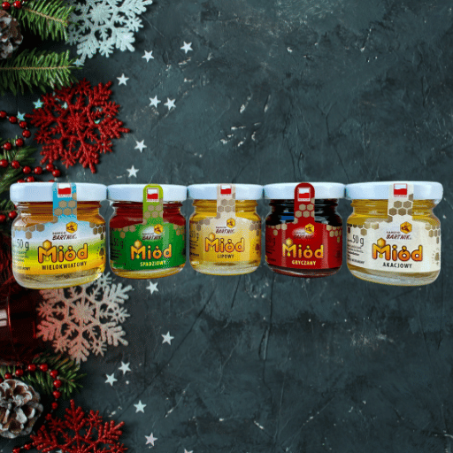 Zestaw 5 miodów - boxcelebrate